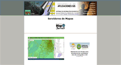 Desktop Screenshot of geomat-maps.com.ar