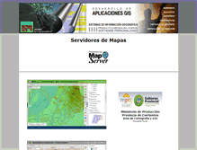 Tablet Screenshot of geomat-maps.com.ar